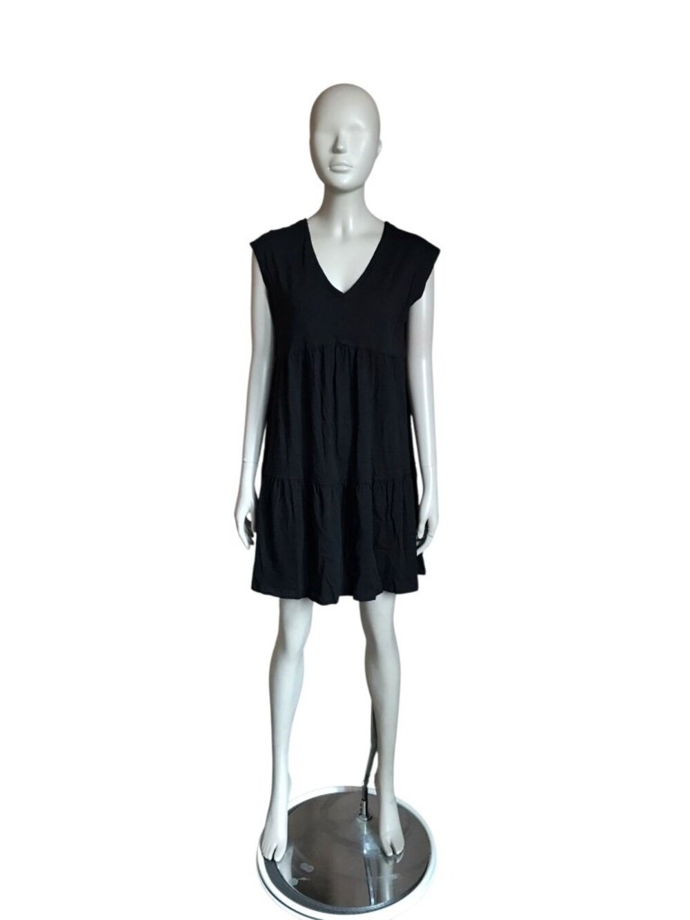 Social Standard Black Short Sleeve Dress